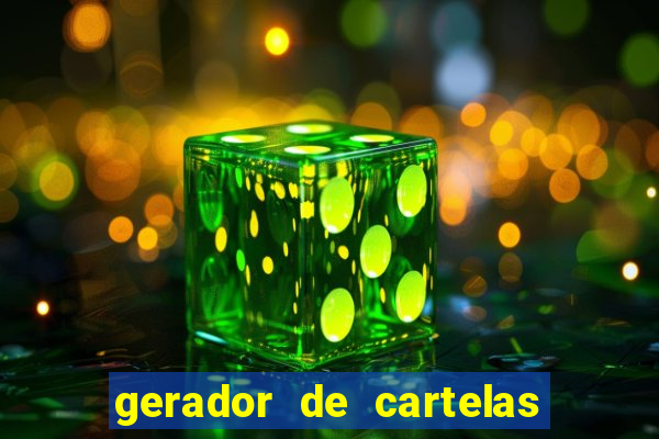 gerador de cartelas de bingo 1 a 99